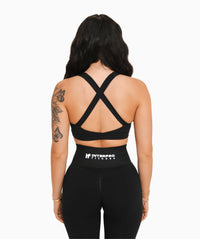 Figurformende Leggings für Damen – Schwarz – Active