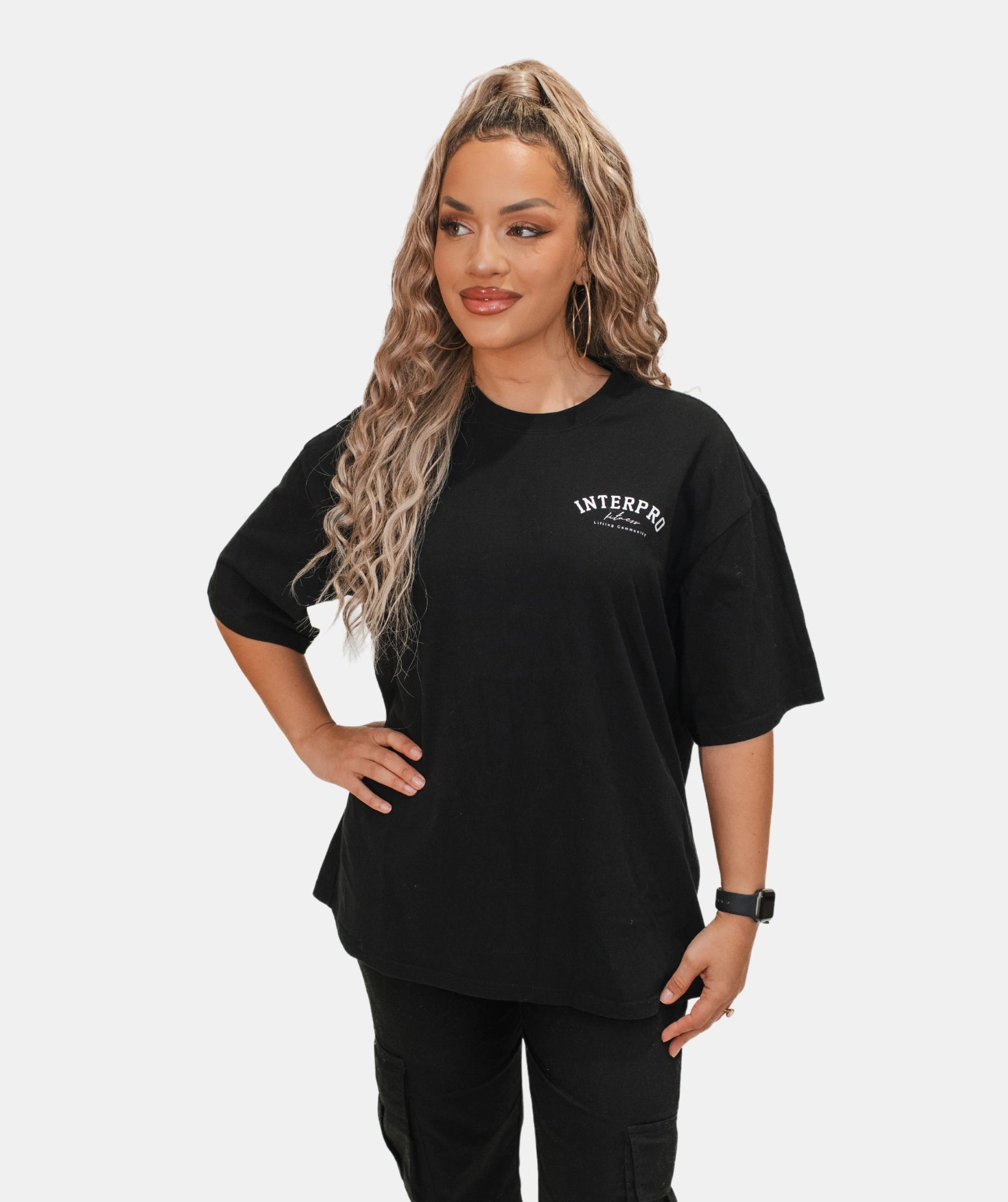Mens Black Gym Hoodie