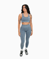 Leggings sculptants pour femme - Bleu - Active
