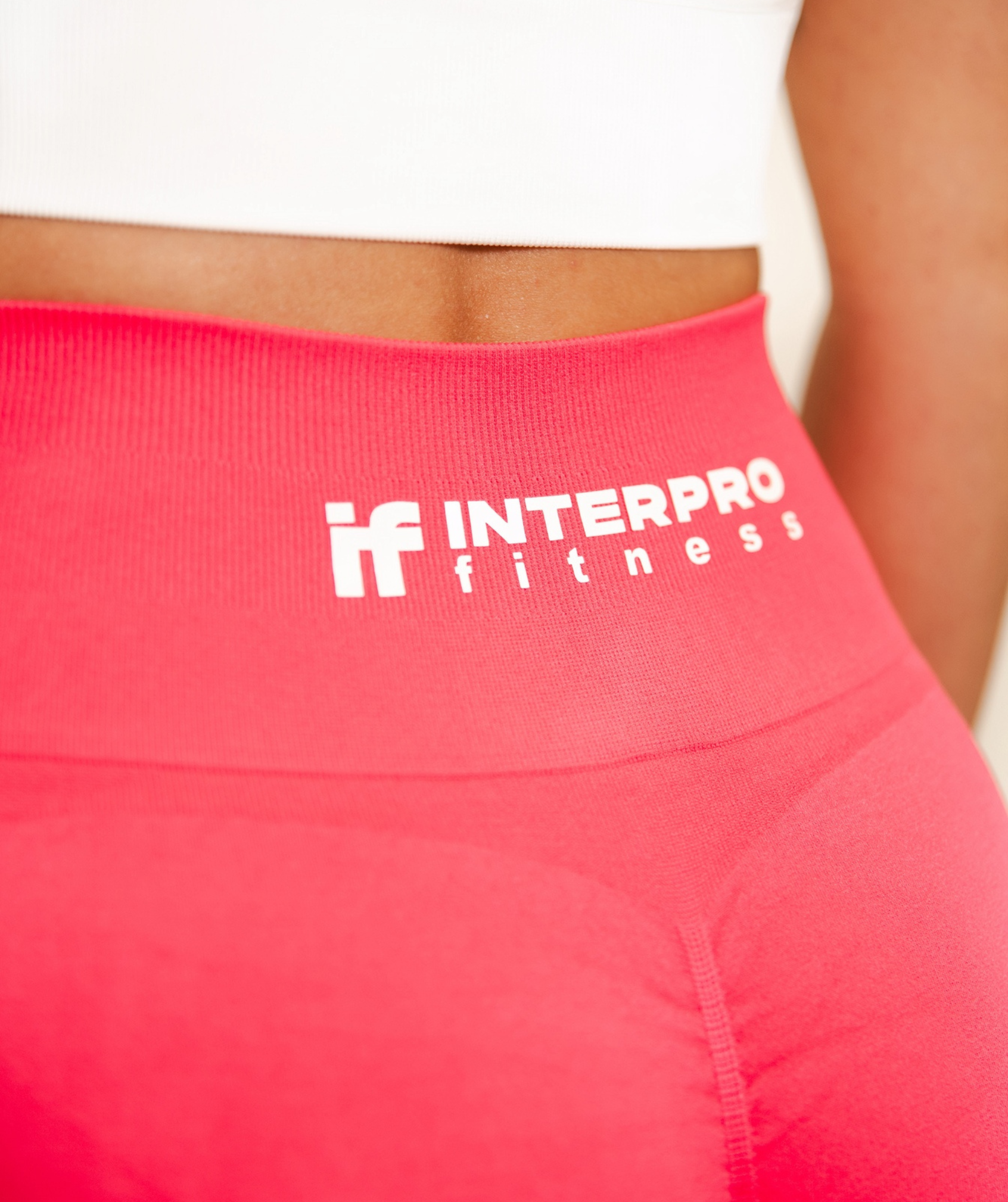 Nahtlose Shorts für Damen - Rosa