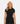 Slim Fit T-Shirt für Damen - Schwarz