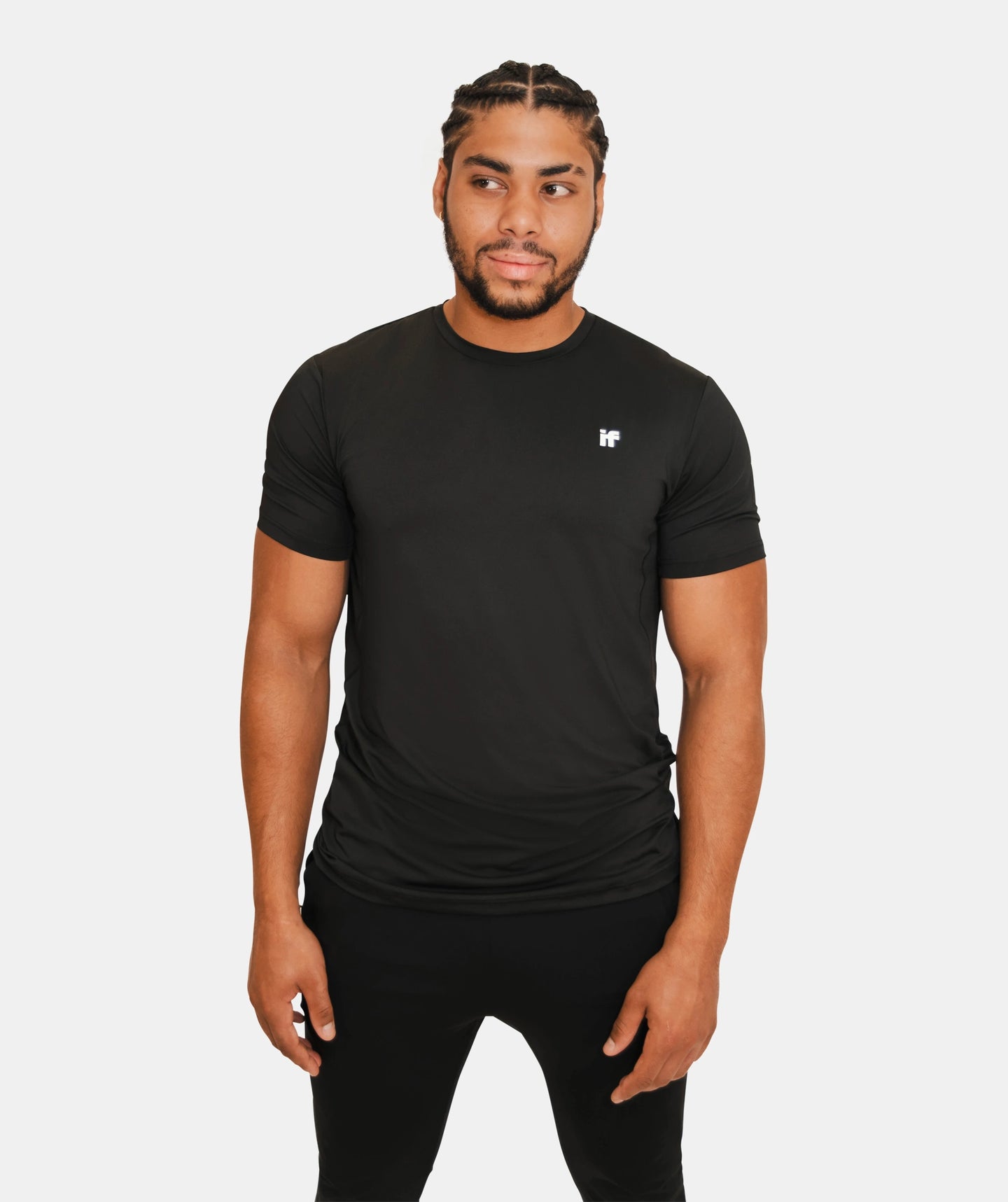 Black Gym T Shirt – Breathable & Lightweight