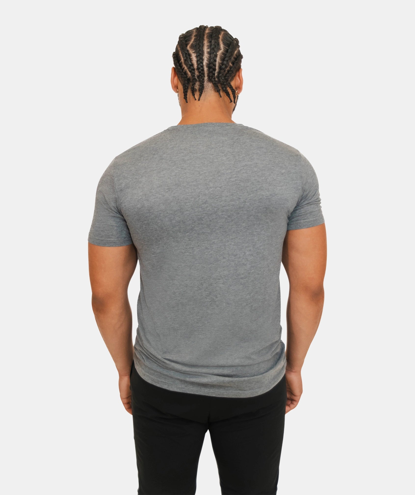 Men's Muscle Fit T Shirt - Grey
