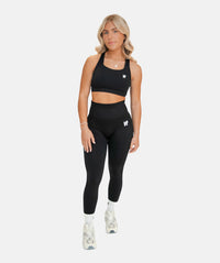 Leggings sculptants pour femme - Noir
