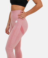 Figurformende Leggings für Damen - Rosa