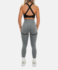 Figurformende Leggings für Damen - Grau
