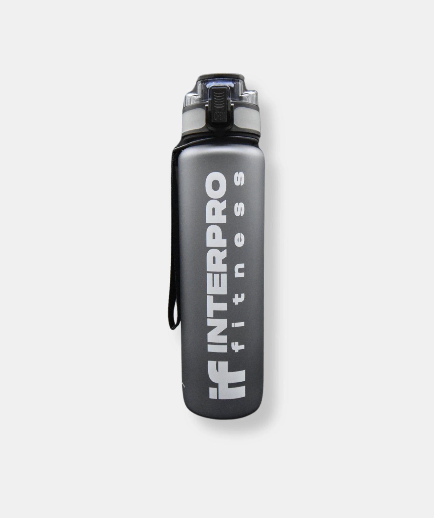 1 Liter Sportflasche - Grau