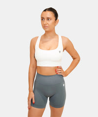 Women's Seamless Shorts - Grey