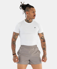 Muscle Fit T-Shirt für Herren - Weiß
