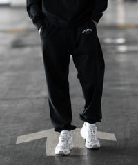 Men's Oversized Joggers - Black