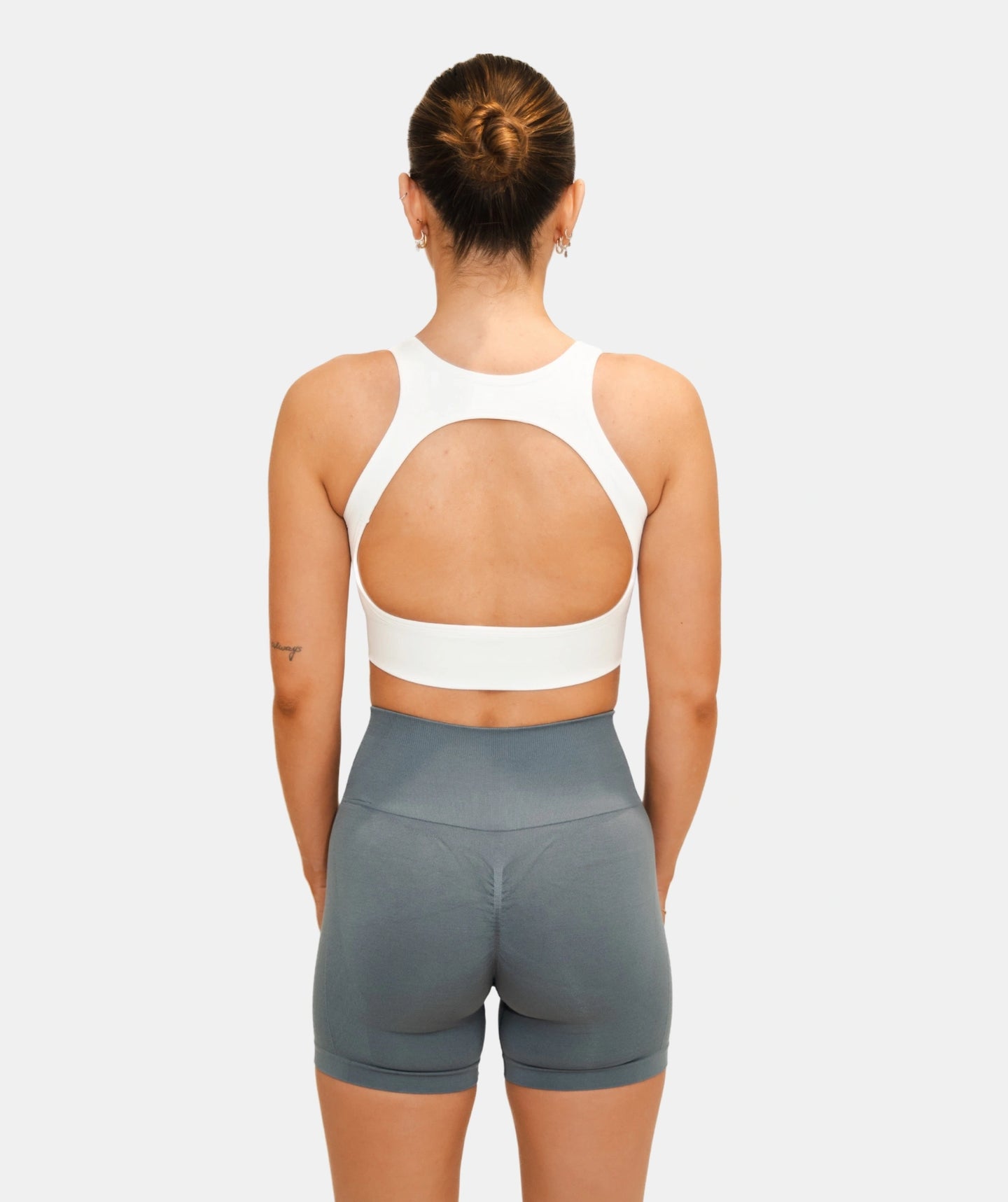 Short sans coutures pour femme - Gris