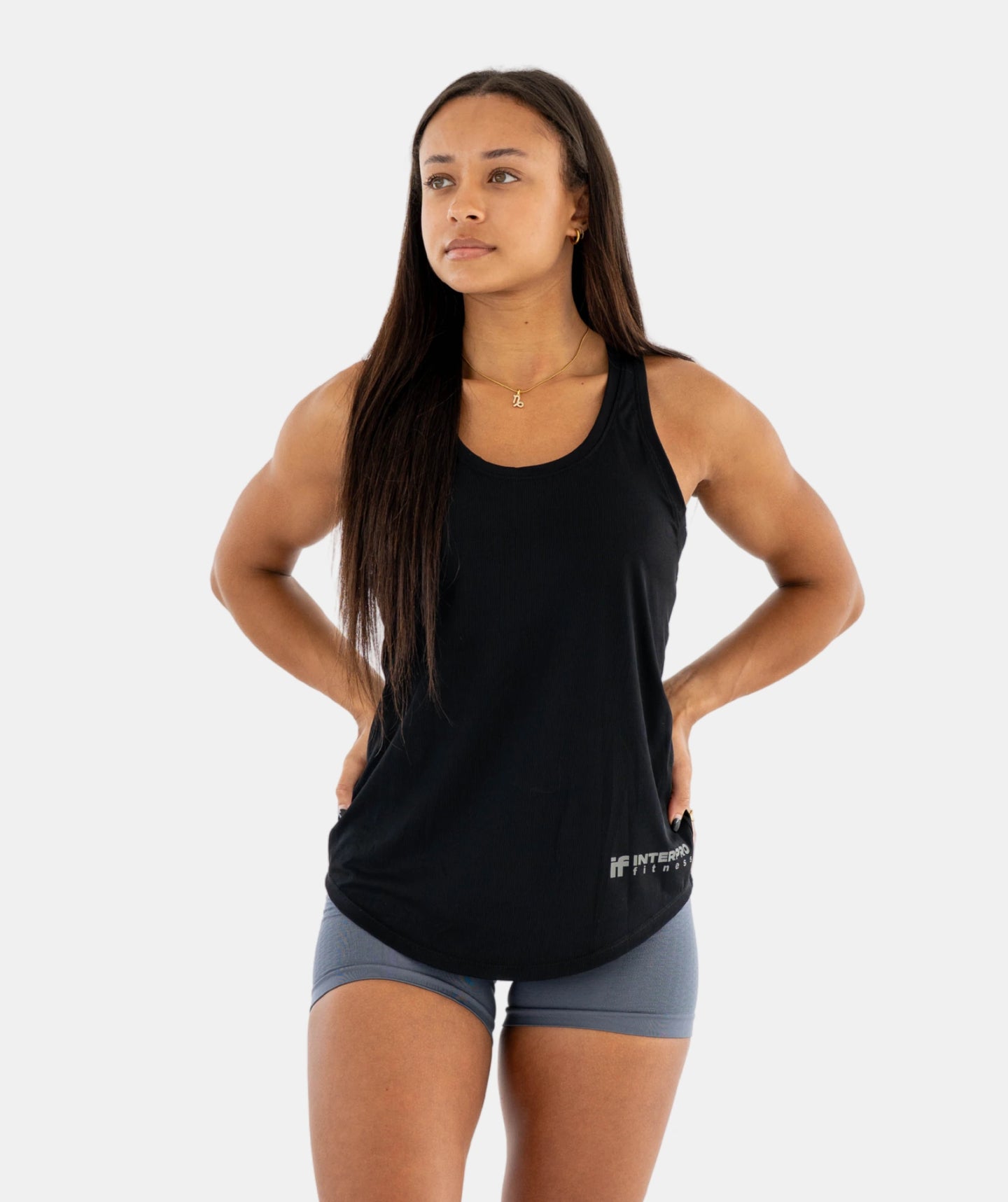 Damen-Fitnessweste - Schwarz