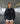 Oversize-Pullover im Acid-Wash-Stil für Herren - Schwarz