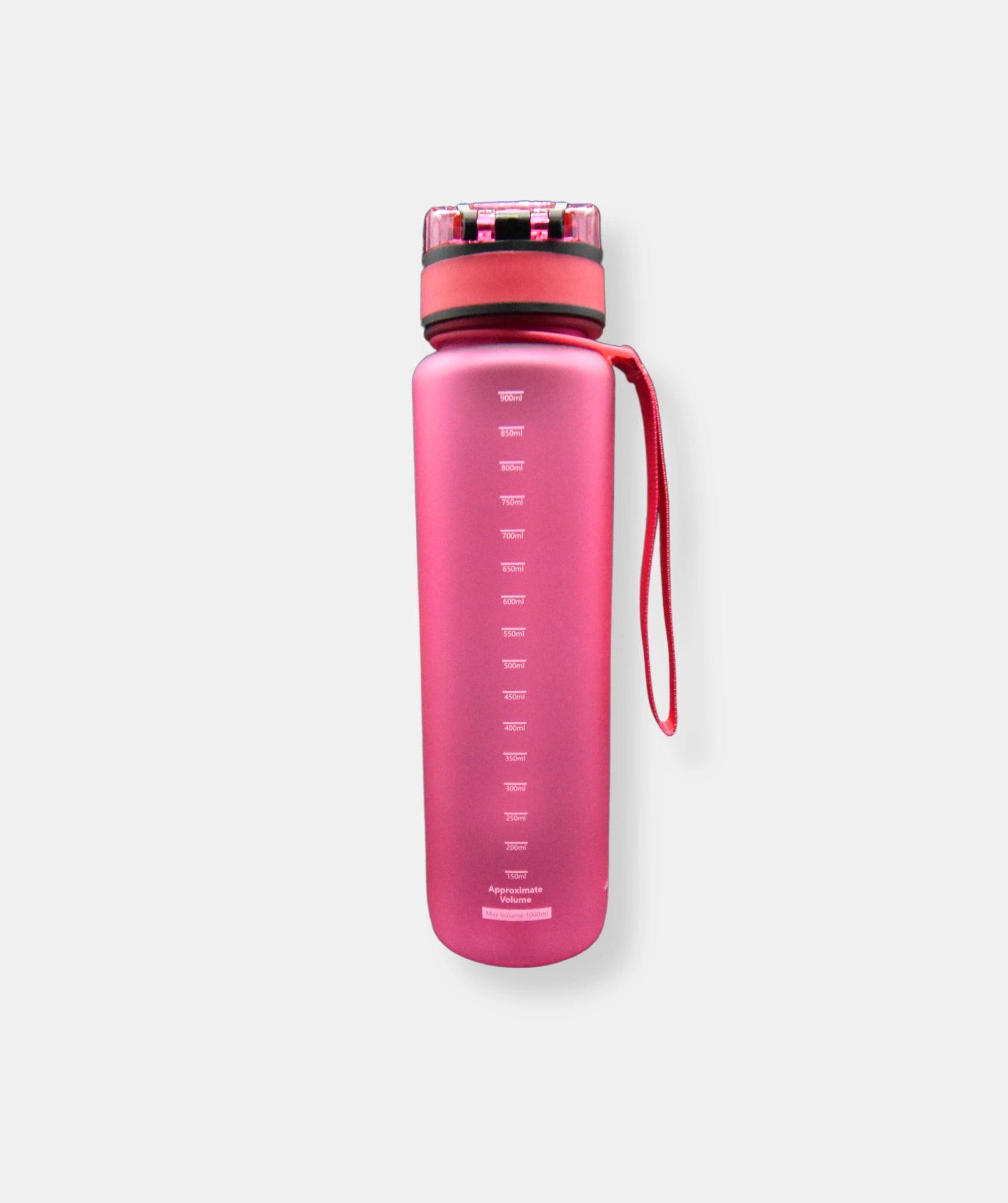 1 Litre Gym Bottle - Pink