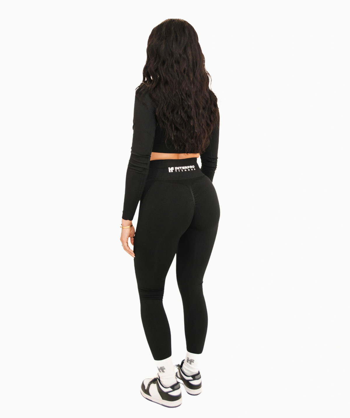 black gym leggings