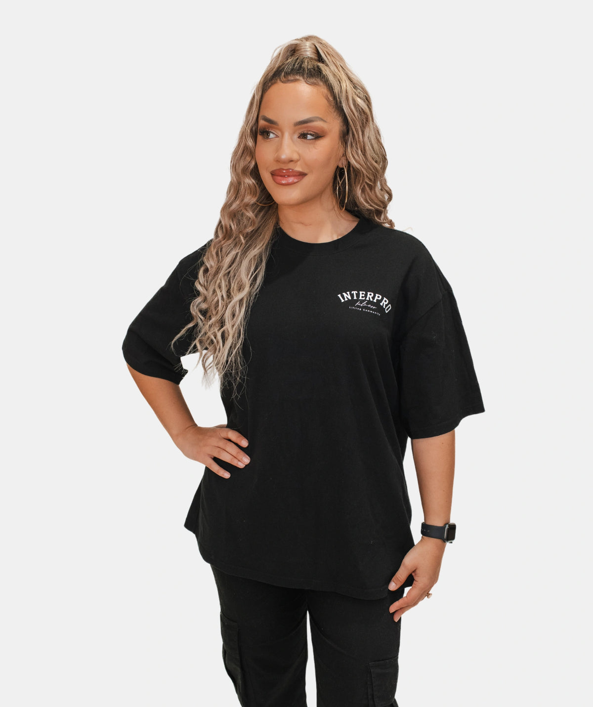 Mens Black Gym Hoodie