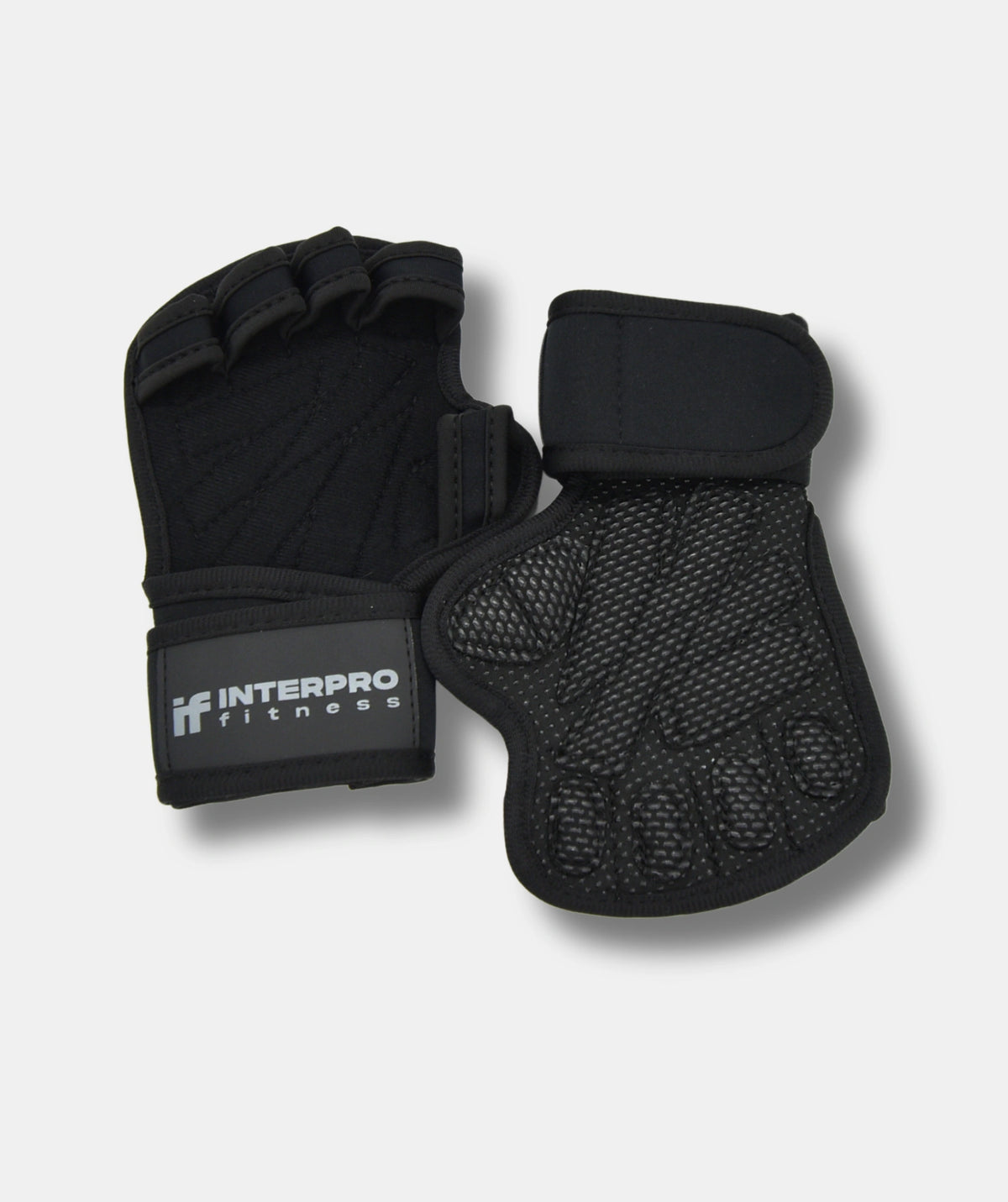 black gym gloves