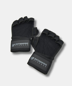 black gym gloves