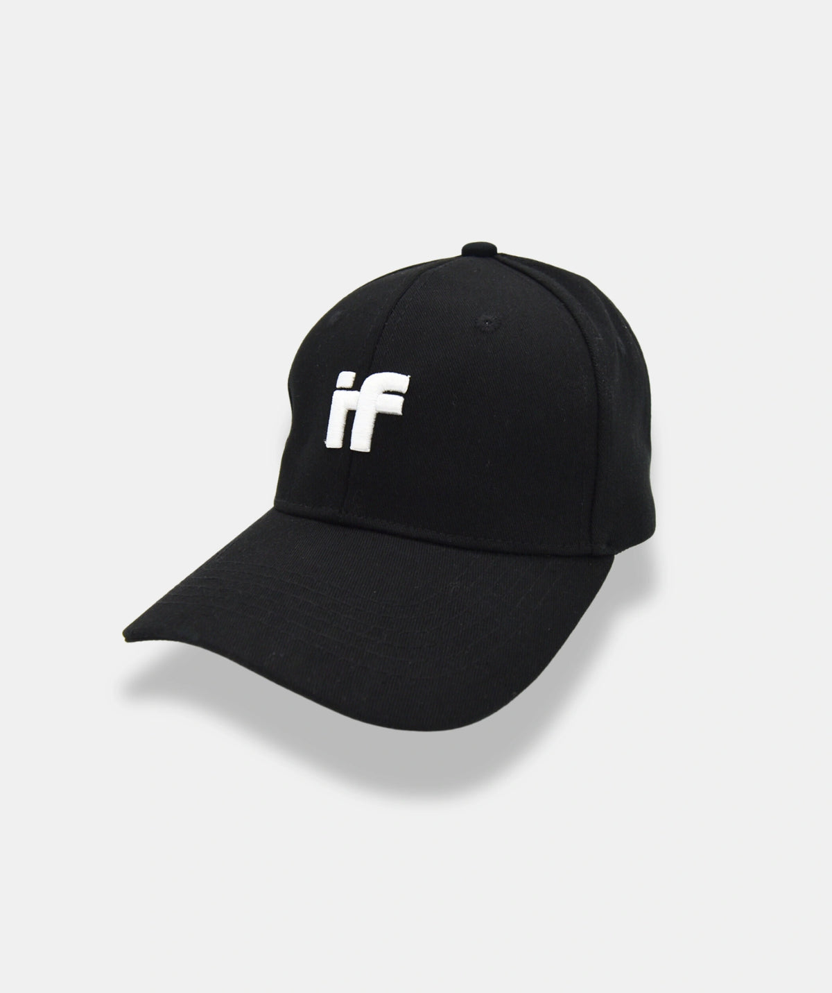 black baseball cap