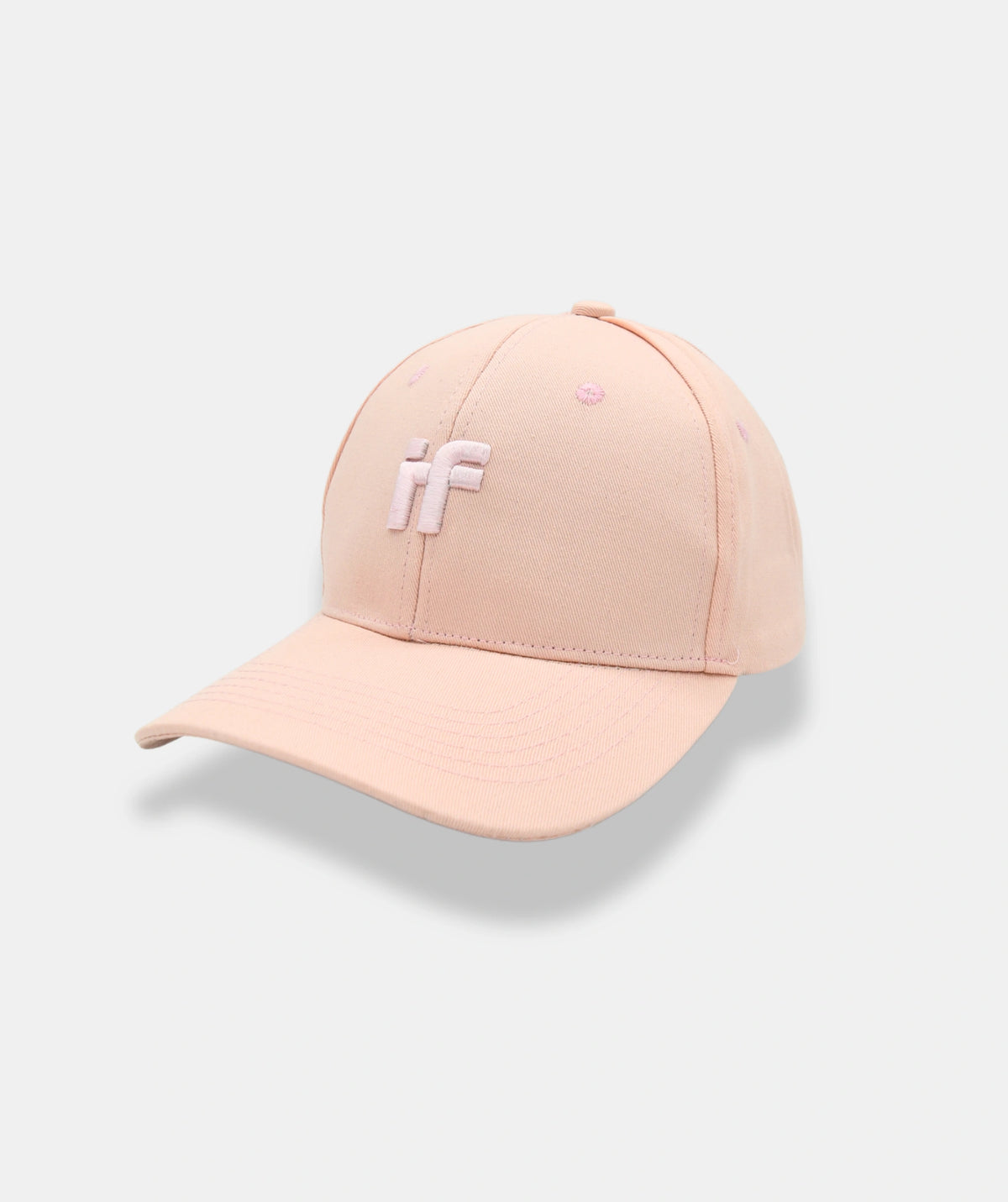 light peach-colored baseball cap