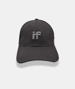 dark grey cap 