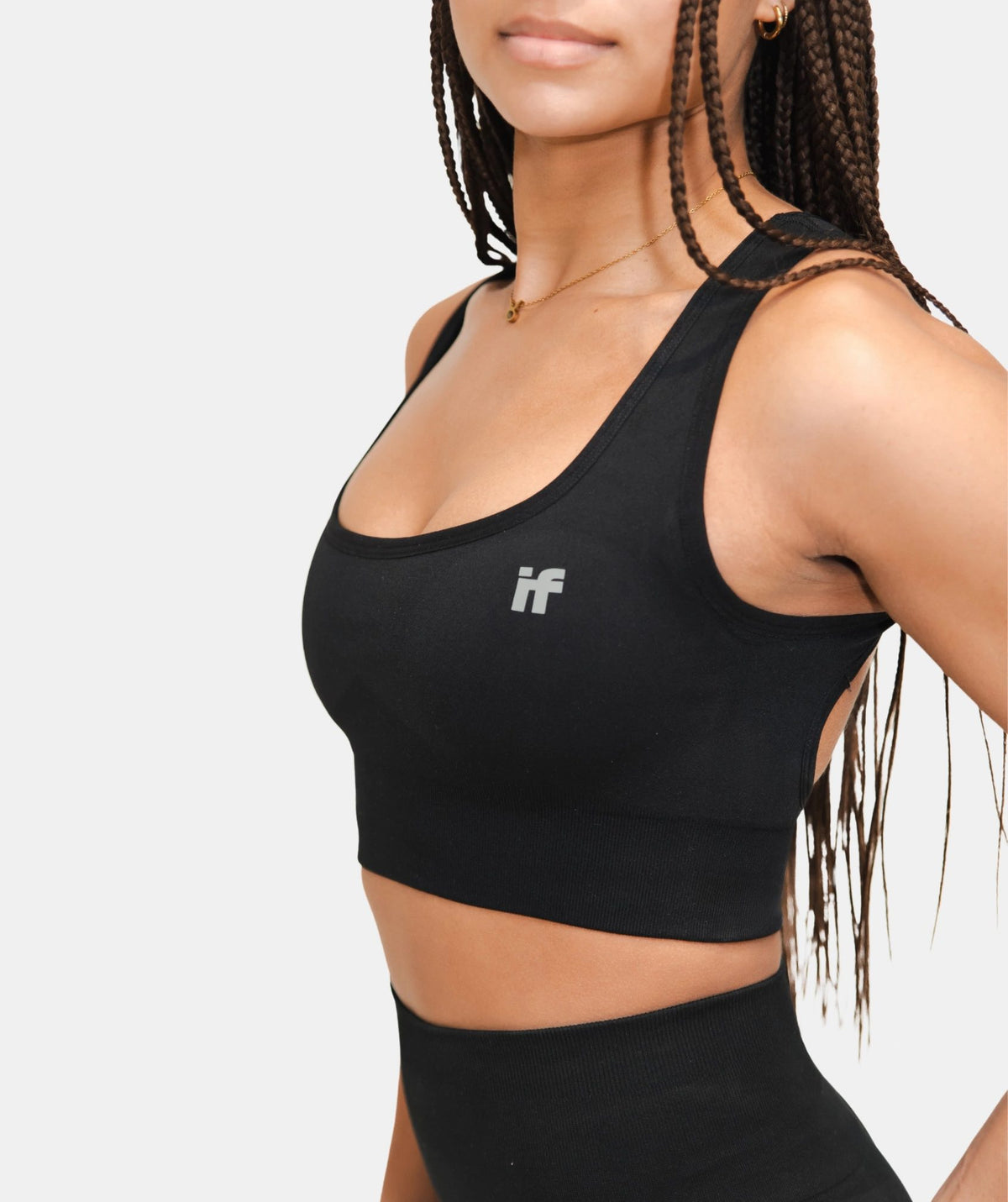Black IF Sports Bra