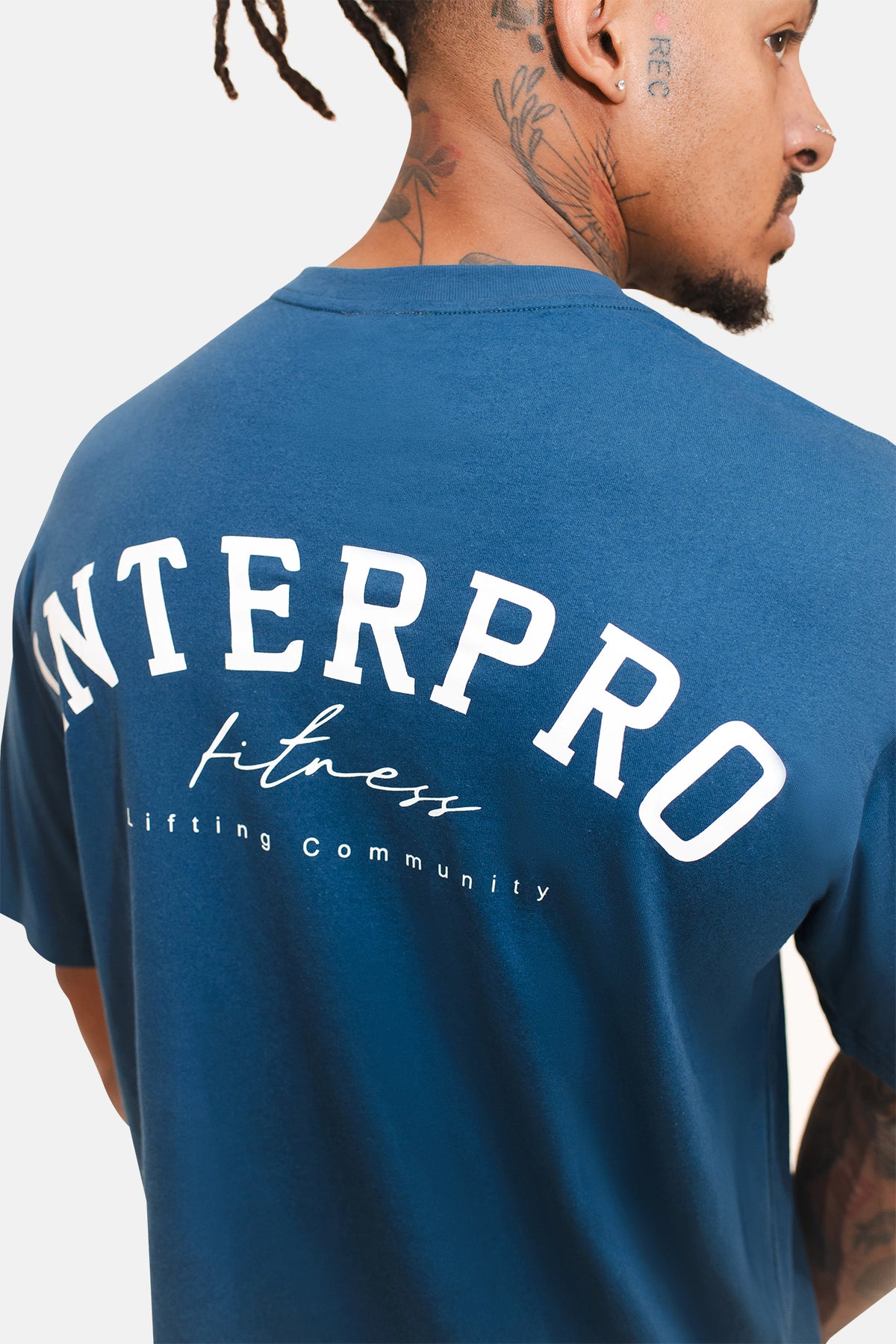 interpro blue gym t-shirt