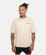 Men's Oversized T Shirt - Beige