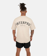 Men's Oversized T Shirt - Beige