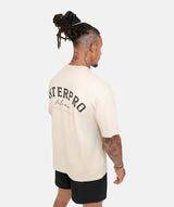 Men's Oversized T Shirt - Beige