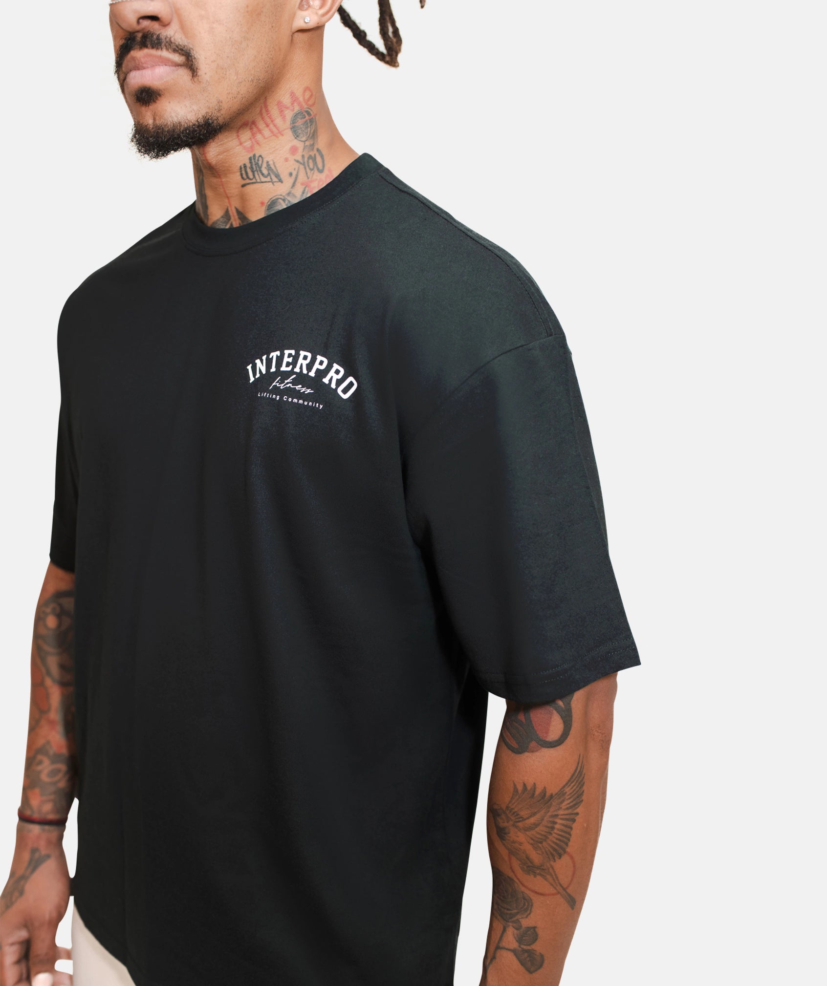 Men's Oversized T Shirt - Black