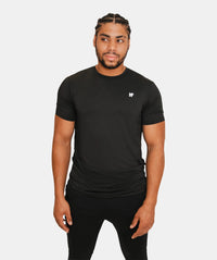 Men's Breathable T Shirt - Black