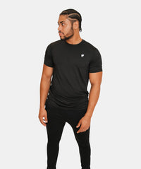 Men's Breathable T Shirt - Black