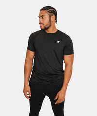 Men's Breathable T Shirt - Black