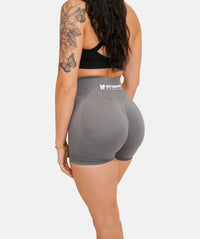 Women's Seamless Shorts - Grey