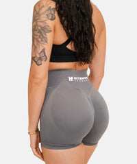 Women's Seamless Shorts - Grey