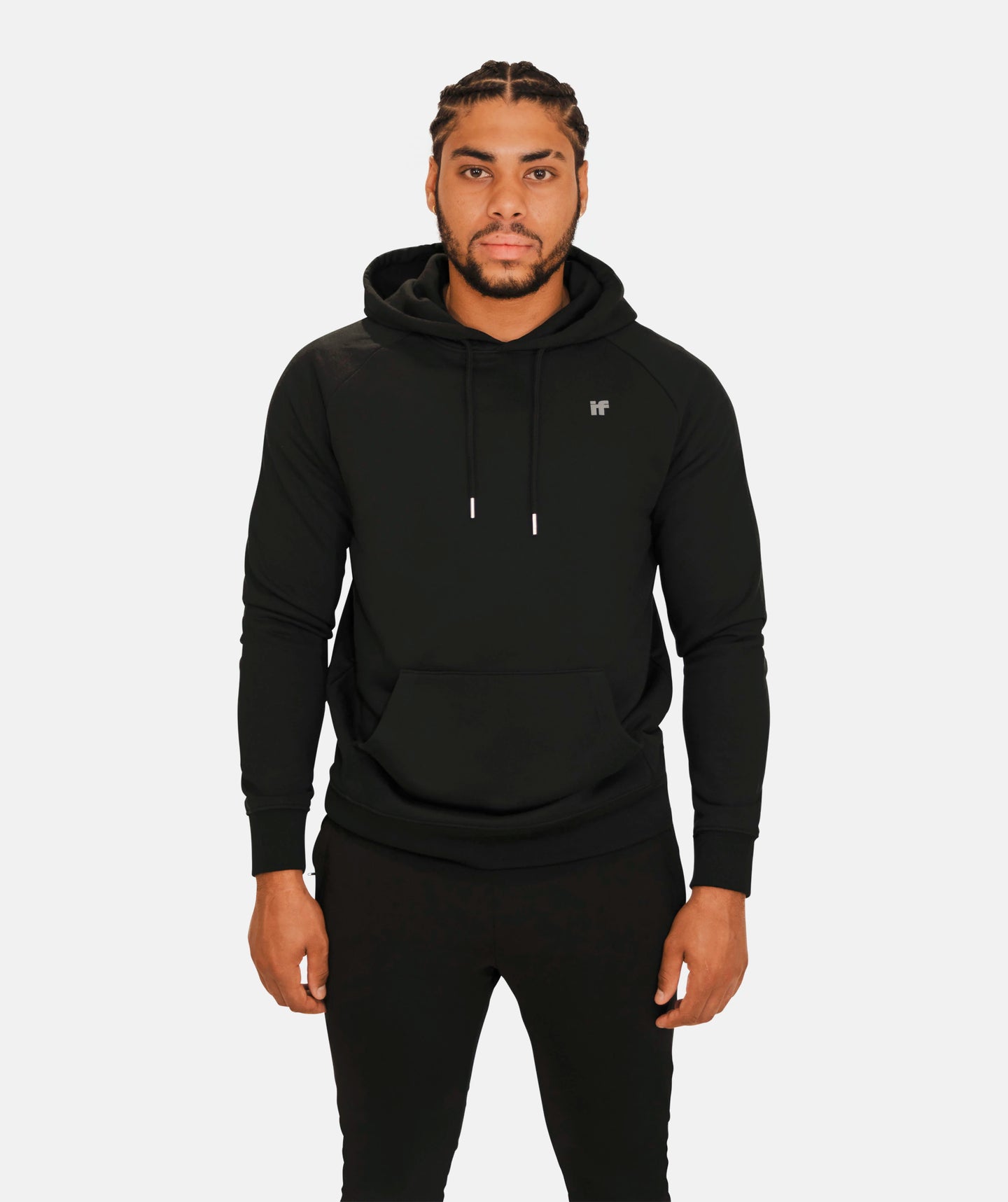 Men's Gym Hoodie - Black