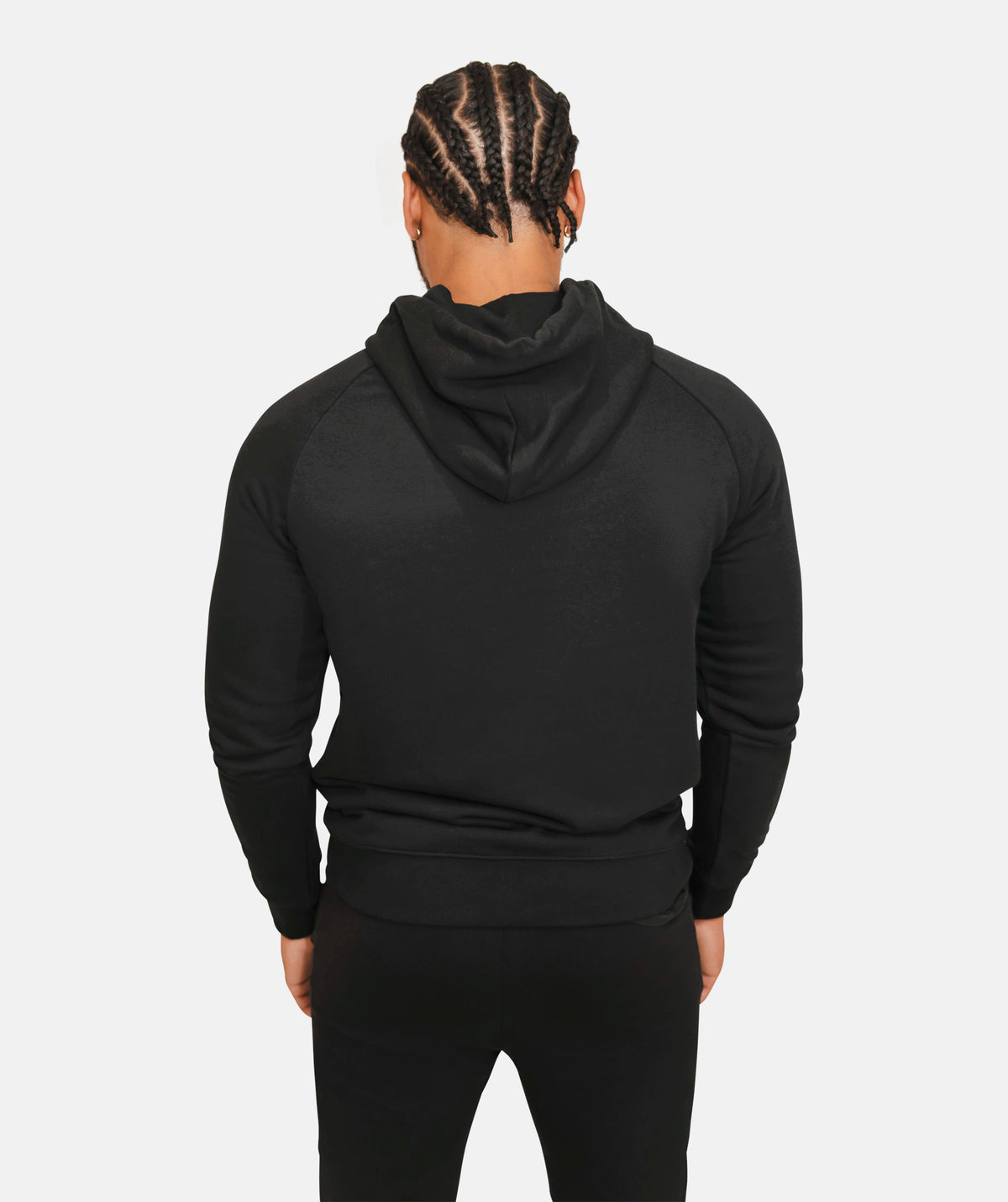 Mens Black Gym Hoodie