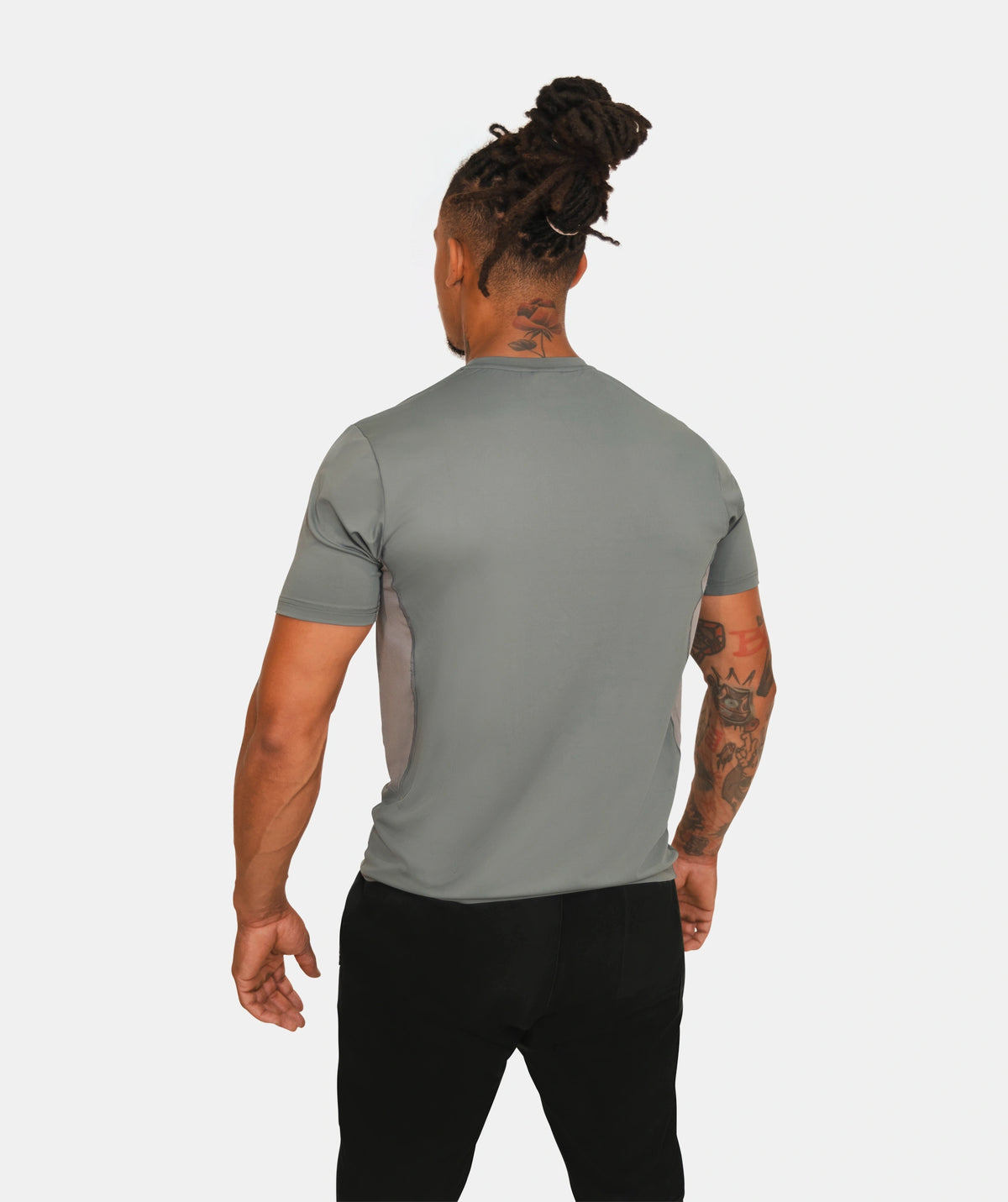 grey muscle t-shirt