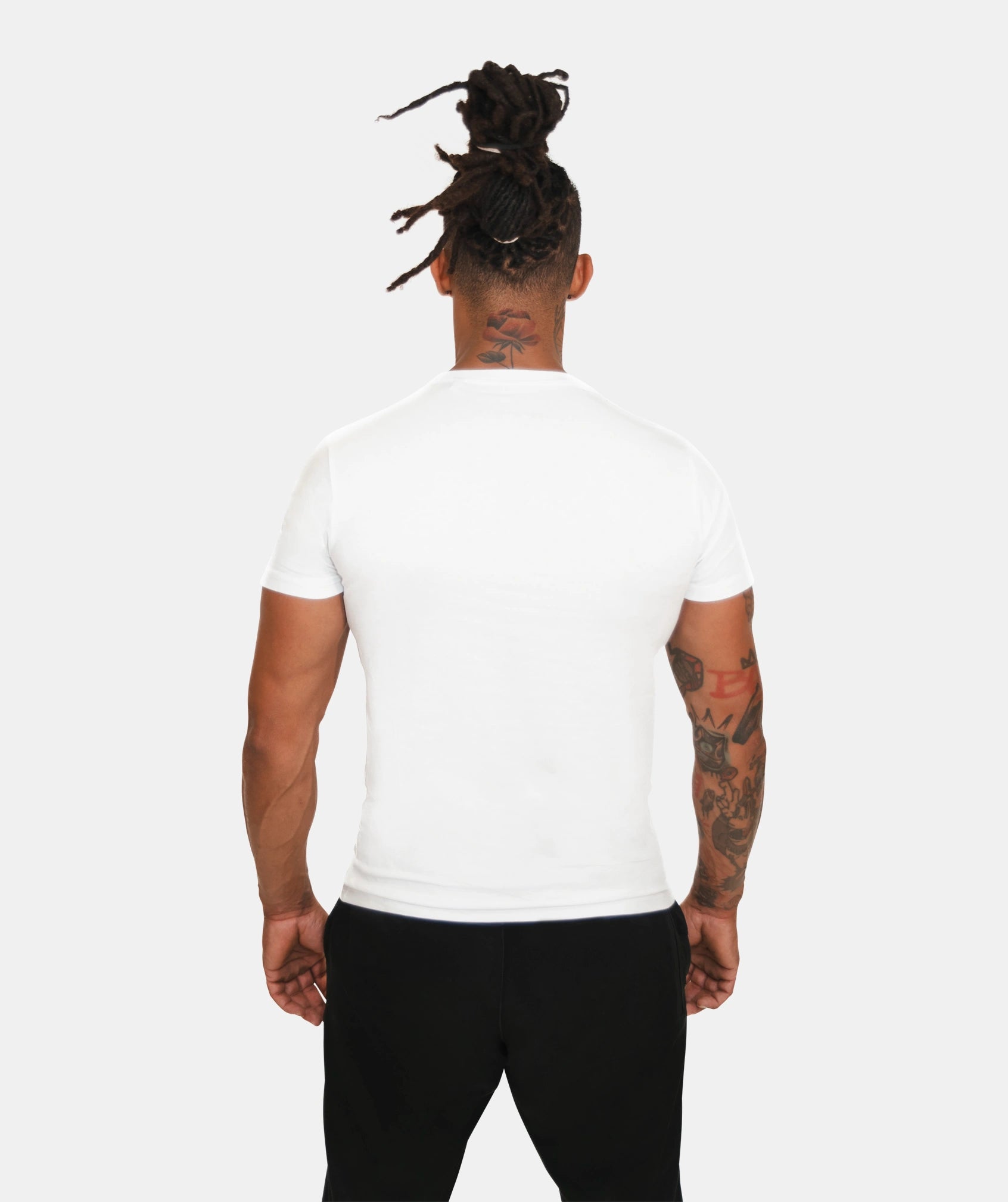 Men's Muscle Fit T Shirt - White