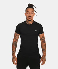 Men's Muscle Fit T Shirt - Black