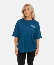 Women's Oversized T Shirt - Blue