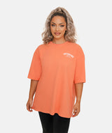 Women's Oversized T Shirt - Peach