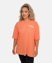 Women's Oversized T Shirt - Peach