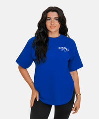 Women's Oversized T Shirt - Bold Blue