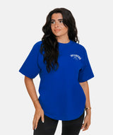 Women's Oversized T Shirt - Bold Blue