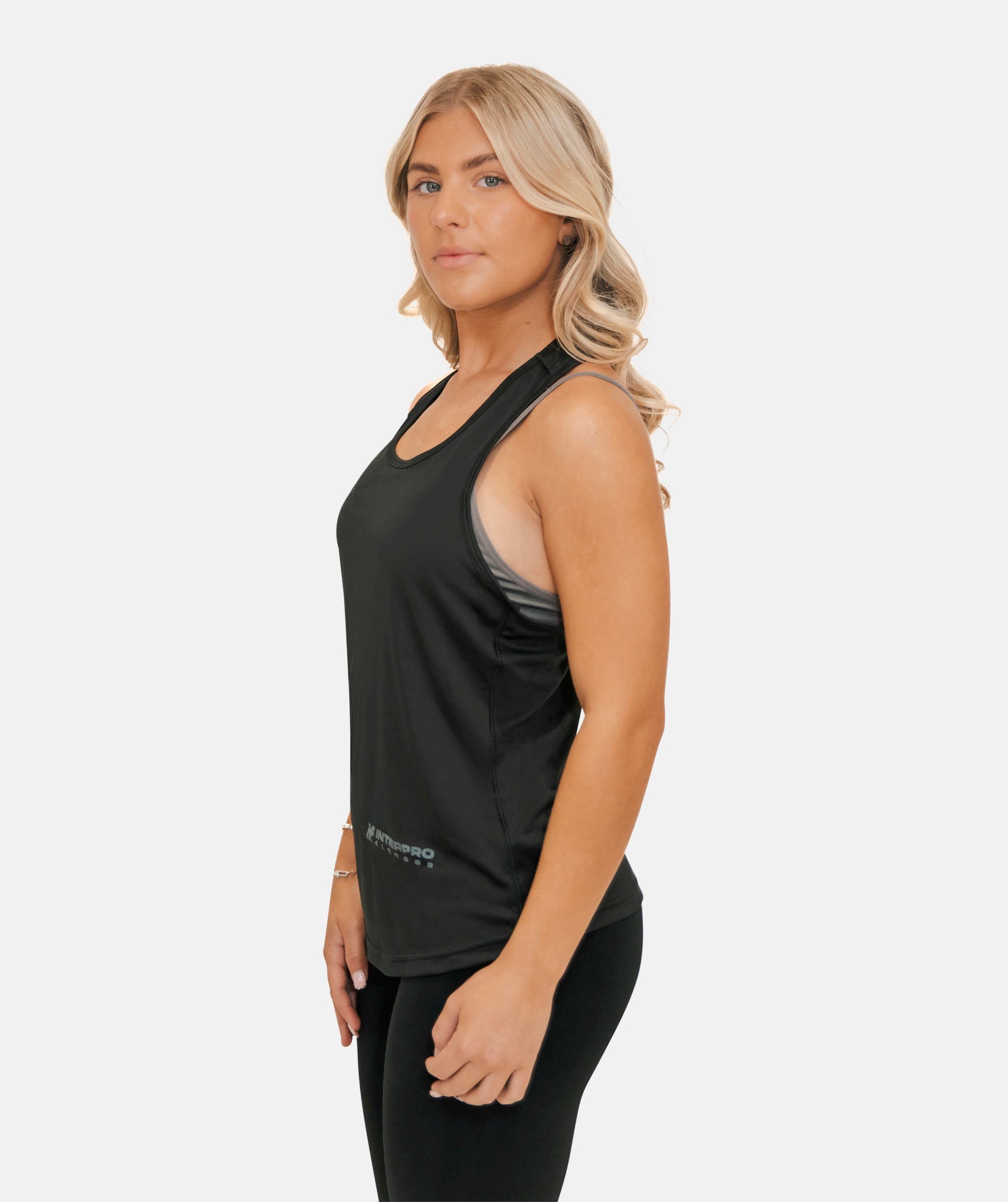 Women's Gym Vest - Black