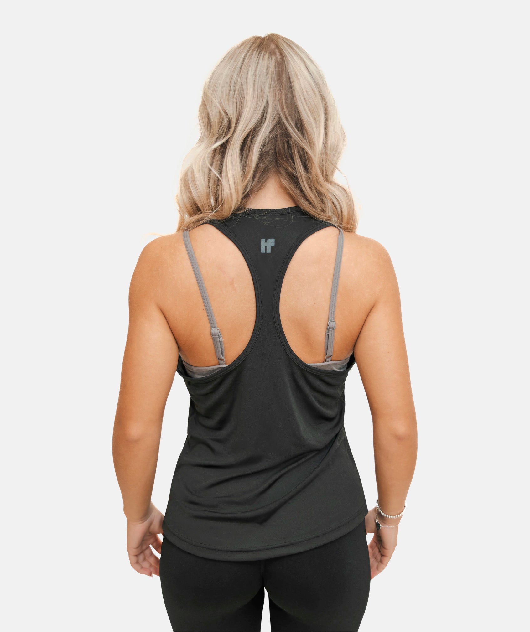 Women's Gym Vest - Black