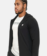 Men's Zip Up Hoodie - Black