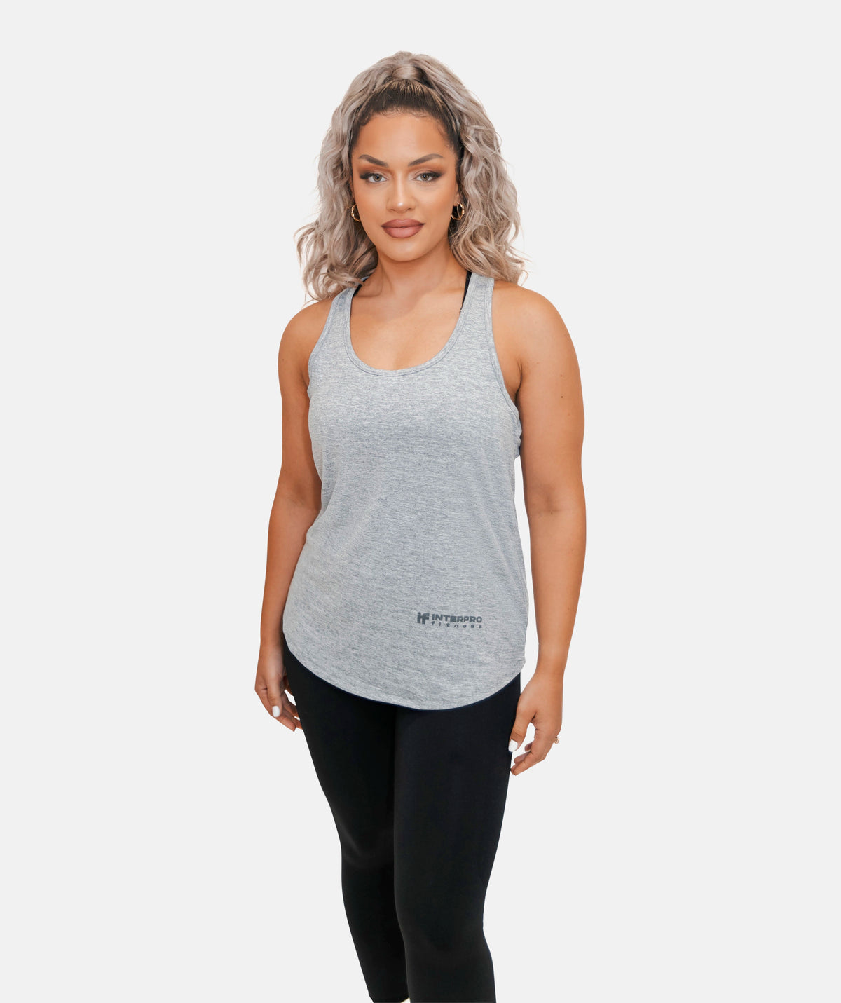 interpro grey gym vest